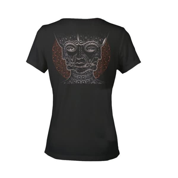 Tool Dame/kvinder Shaded Box T-shirt i bomuld med print på ryggen