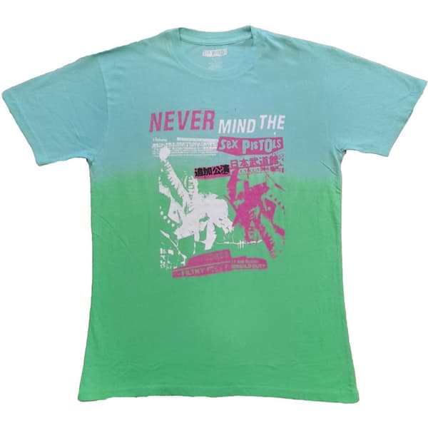 Sex Pistols Unisex T-Shirt för vuxna NMTB Japan Green L