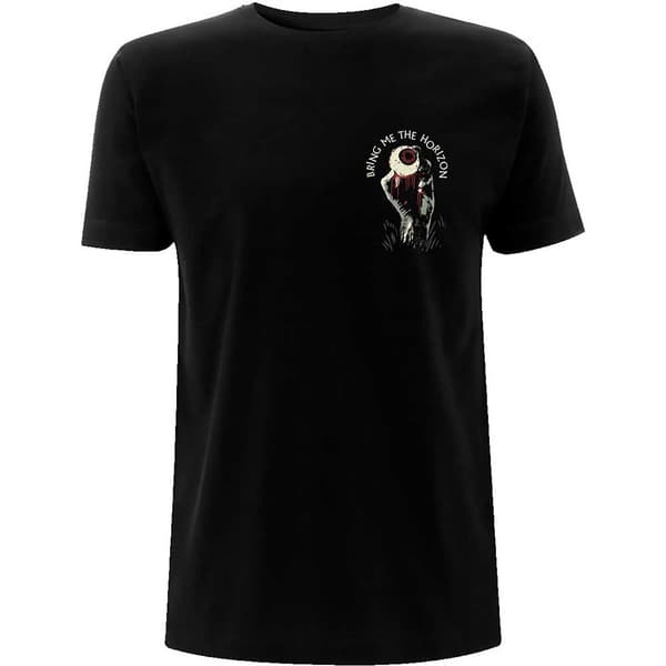 Bring Me The Horizon Unisex Adult Zombie Eye T-Shirt