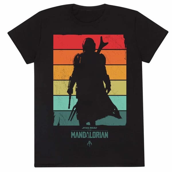 Star Wars: The Mandalorian Unisex Adult Spectrum T-Shirt