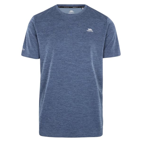 Trespass Mens Raeran Technical Top Pond Blue XXS
