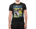Miniatyrbild 3 av 4: Alexander Isak Svart t-shirt Sverige tröja tryck