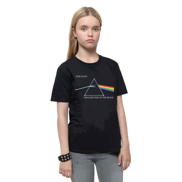 Pink Floyd Barn/Kids Dark Side Of The Moon Courier Cotton T-Shirt
