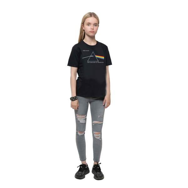 Pink Floyd Barn/Kids Dark Side Of The Moon Courier Cotton T-Shirt
