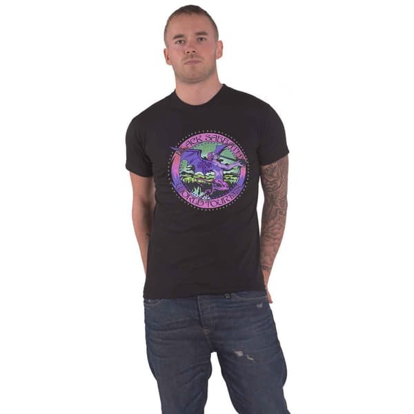 Black Sabbath Unisex T-shirt med Tour´78-forkrydsning til voksne