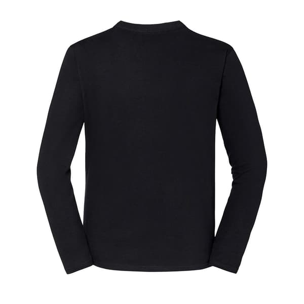 Fruit of the Loom Herre Iconic 195 Premium Ringspun Cotton langærmet T-shirt med lange ærmer