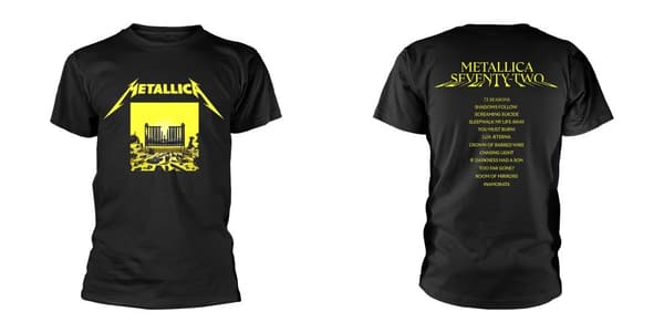 METALLICA - T-SHIRT, M72 SQUARE COVER S