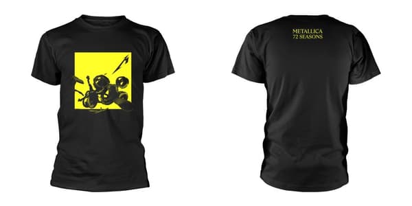 METALLICA - T-SHIRT, BROKEN BURNT DRUMS XXL