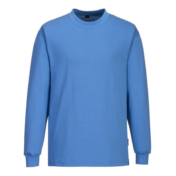 Portwest Antistatisk långärmad T-shirt för män
