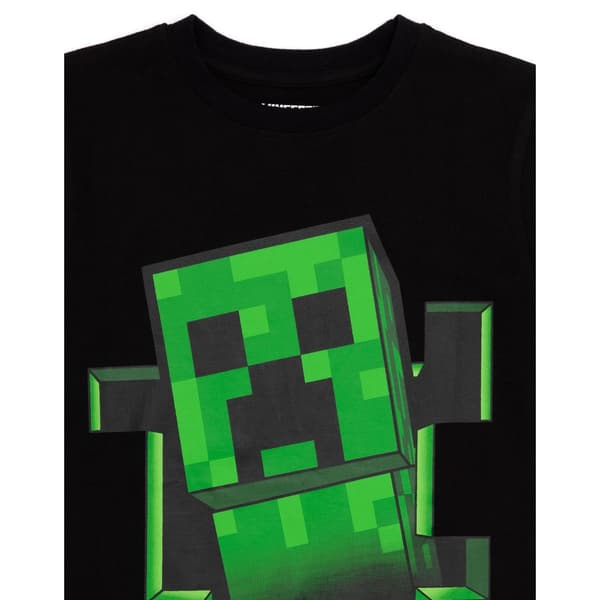 Minecraft Børn/Børn Creeper Inside T-shirt
