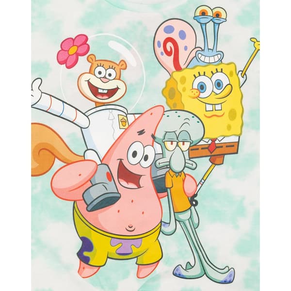 SpongeBob SquarePants Top med bindebånd foran for piger