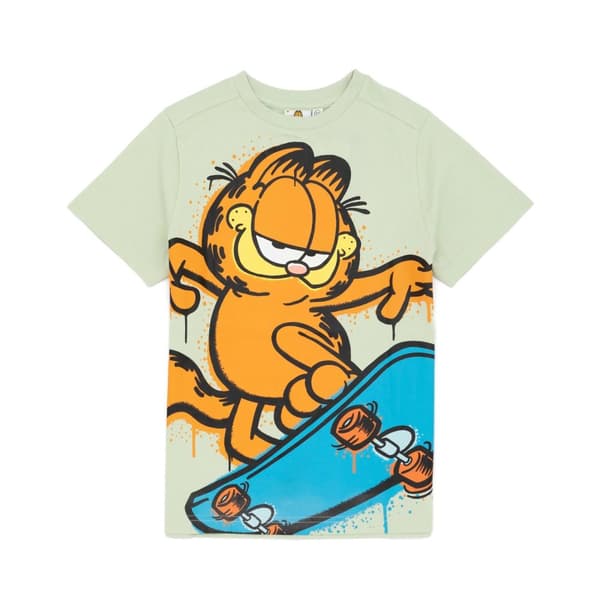 Garfield Childrens/Kids Skateboard T-Shirt