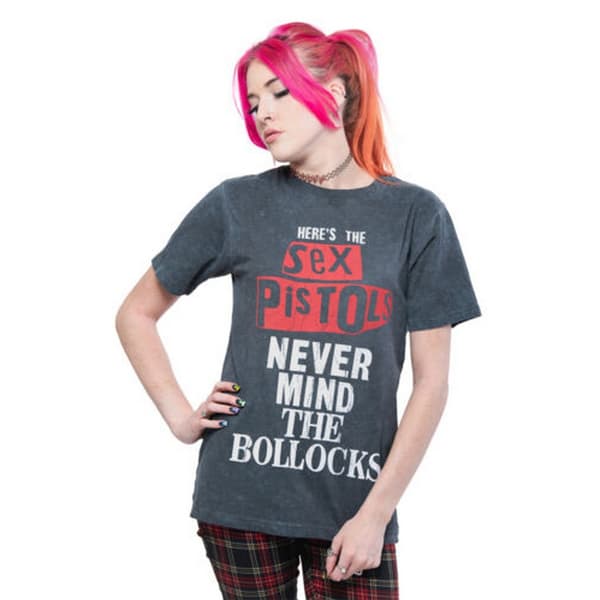 Sex Pistols Unisex vuxen Never Mind The Bollocks - en tvättad T-shirt i nödläge