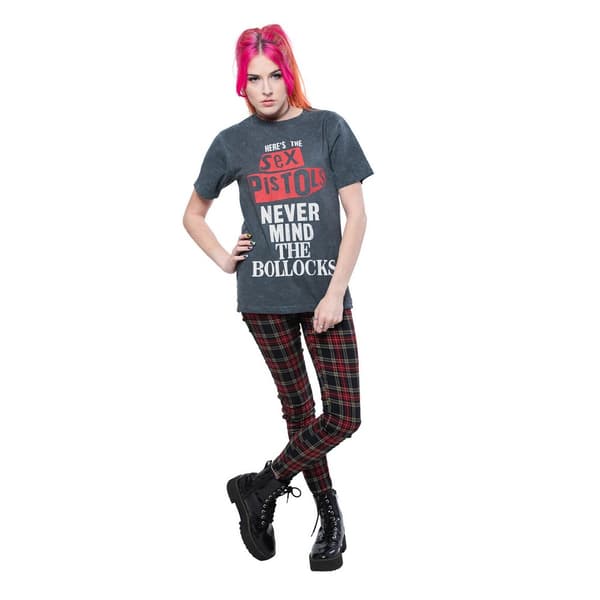 Sex Pistols Unisex vuxen Never Mind The Bollocks - en tvättad T-shirt i nödläge