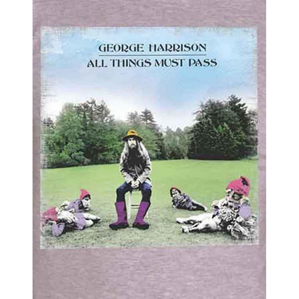 George Harrison Unisex vuxen Allt måste passera bomulls-T-Shirt för vuxna