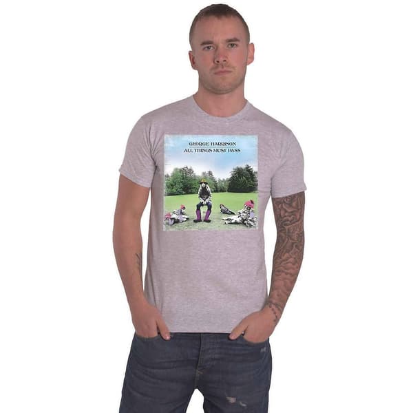 George Harrison Unisex vuxen Allt måste passera bomulls-T-Shirt för vuxna