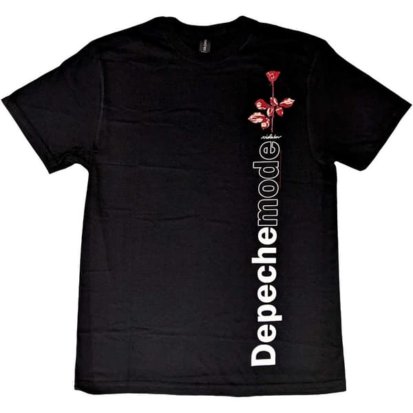 Depeche Mode Unisex vuxen Violator Side Rose Cotton T-Shirt