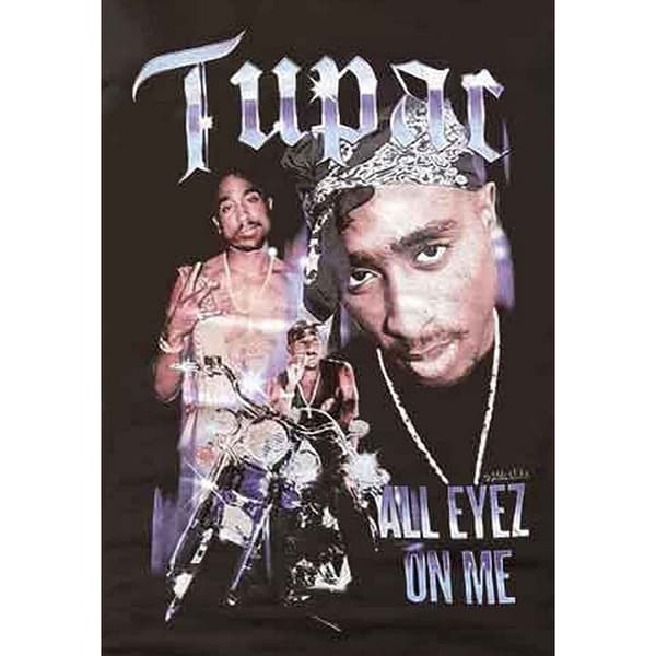 Tupac Shakur Dame/Damer All Eyez On Me T-shirt