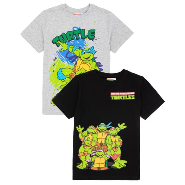 Teenage Mutant Ninja Turtles T-shirt til børn (pakke med 2 stk.)