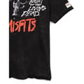 Miniatyrbillede 3 af 5: Misfits Unisex T-shirt til voksne med nat af de levende døde