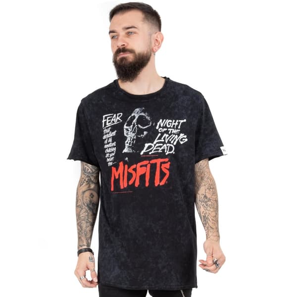 Misfits Unisex T-shirt til voksne med nat af de levende døde