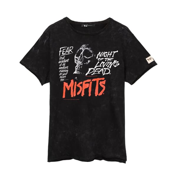 Misfits Unisex T-shirt til voksne med nat af de levende døde