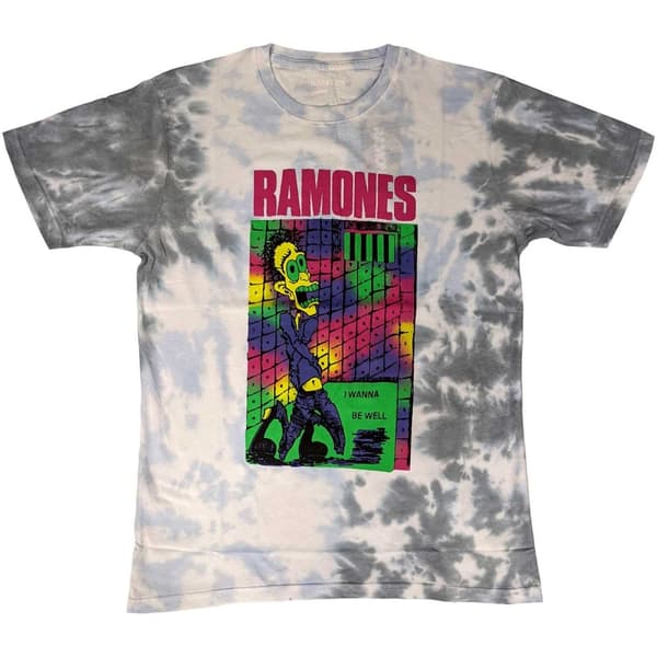 Ramones Unisex T-shirt til voksne med flugtforsøg