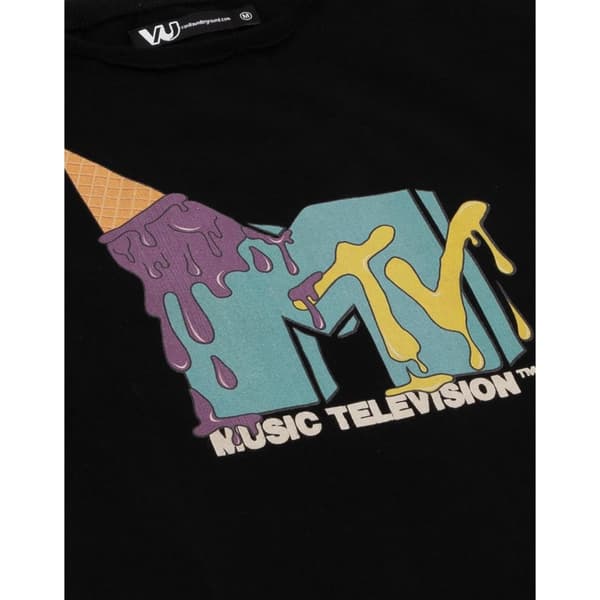 MTV Dame/kvinder Ice Cream Crop Top