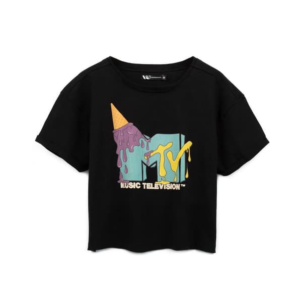 MTV Dame/kvinder Ice Cream Crop Top