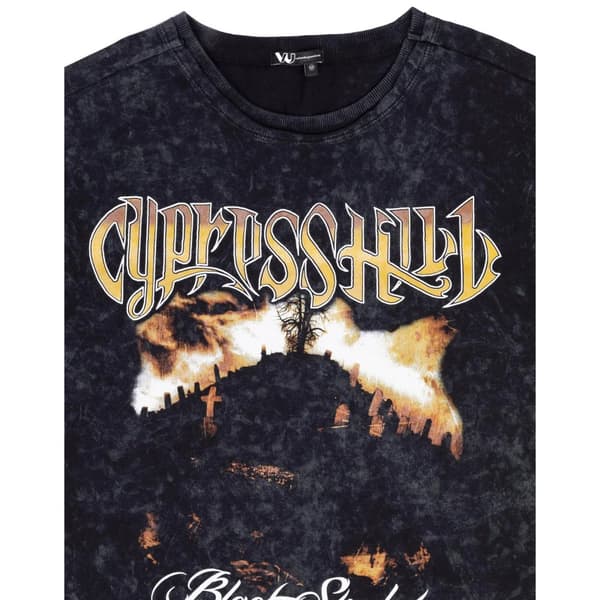 Cypress Hill Unisex T-shirt til voksne med sort søndagst-shirt