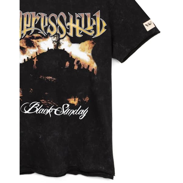Cypress Hill Unisex T-shirt til voksne med sort søndagst-shirt