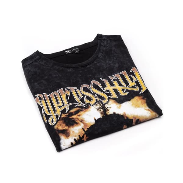 Cypress Hill Unisex T-shirt til voksne med sort søndagst-shirt