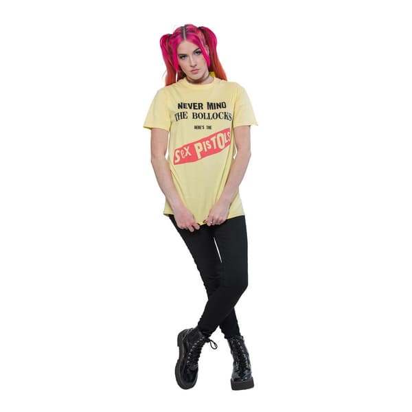 Sex Pistols Kvinnor/Damer Never Mind The Bollocks Album Cotton T-Shirt