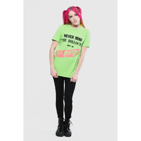 Sex Pistols Kvinnor/Damer Never Mind The Bollocks Album Cotton T-Shirt