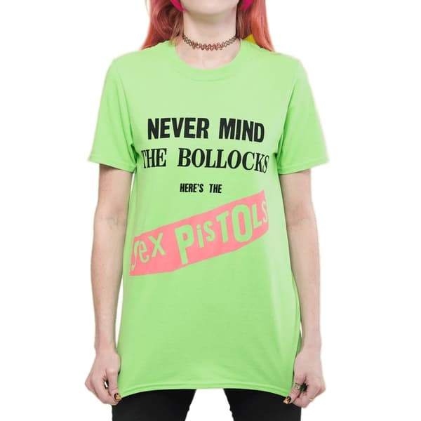 Sex Pistols Kvinnor/Damer Never Mind The Bollocks Album Cotton T-Shirt