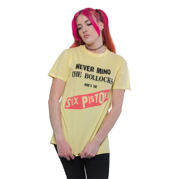 Sex Pistols Kvinnor/Damer Never Mind The Bollocks Album Cotton T-Shirt