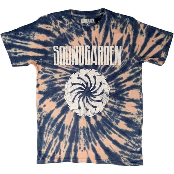 Soundgarden Unisex Adult Swirl Tie Dye T-Shirt