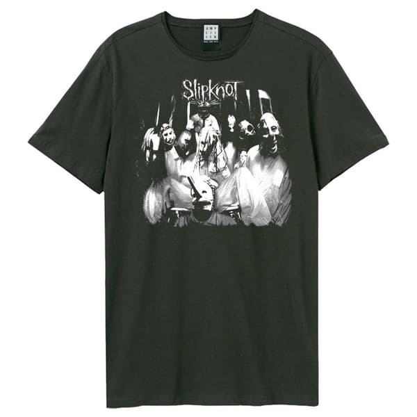 Amplified Unisex T-shirt til voksne med masker Slipknot
