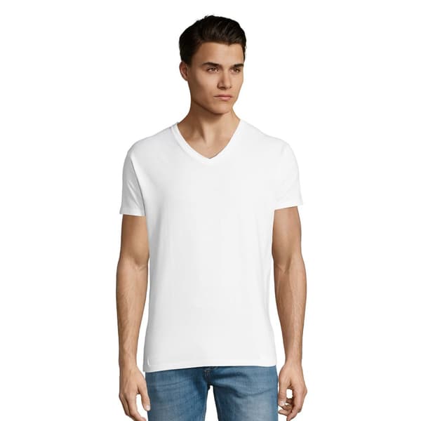 SOLS Imperial T-shirt med V-ringning för män