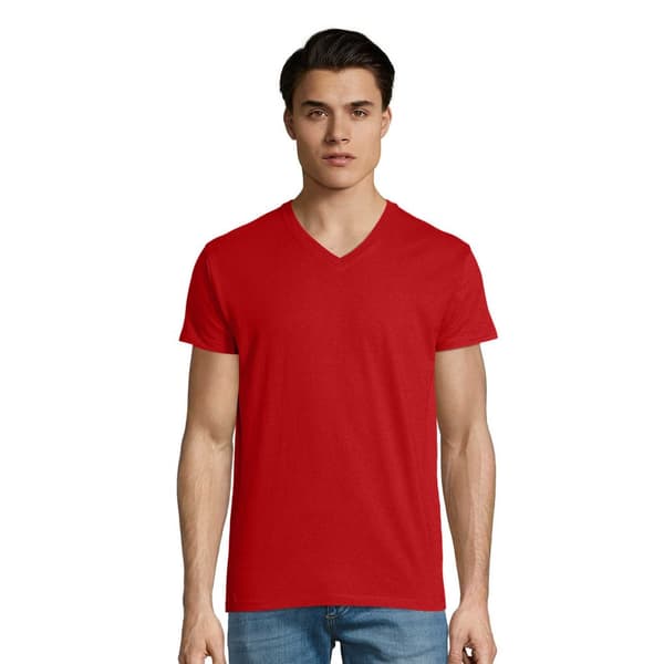 SOLS Imperial T-shirt med V-ringning för män
