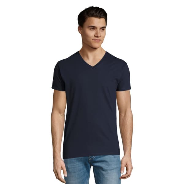 SOLS Imperial T-shirt med V-ringning för män