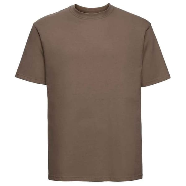 Russell Klassisk T-shirt i ringspunnen bomull för män