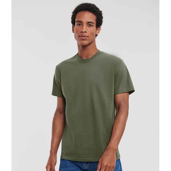 Russell Mens Ringspun Cotton Classic T-Shirt