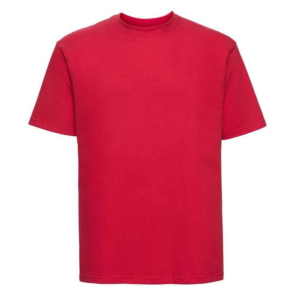 Russell Klassisk T-shirt i ringspunnen bomull för män