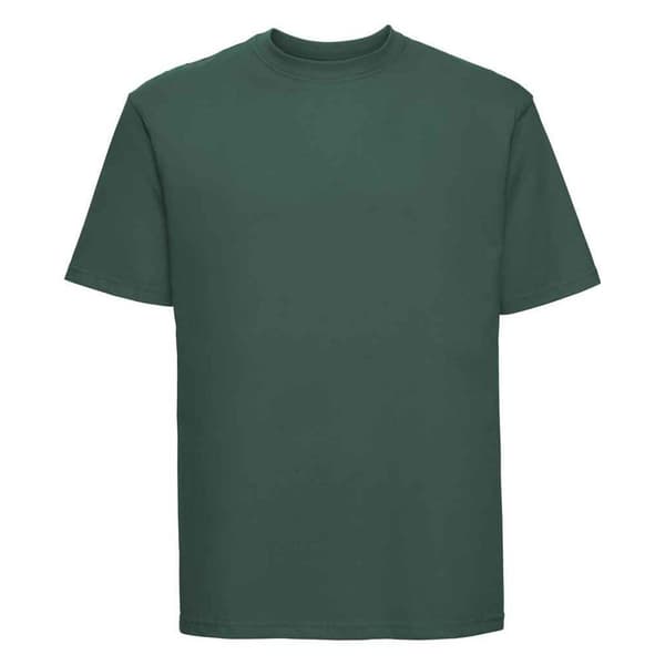 Russell Klassisk T-shirt i ringspunnen bomull för män