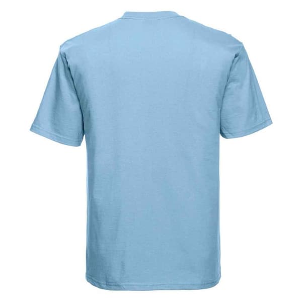 Russell Klassisk T-shirt i ringspunnen bomull för män