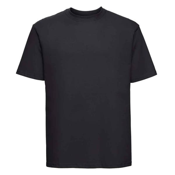 Russell Klassisk T-shirt i ringspunnen bomull för män