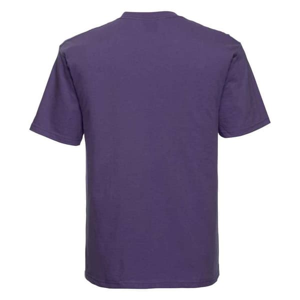 Russell Klassisk T-shirt i ringspunnen bomull för män