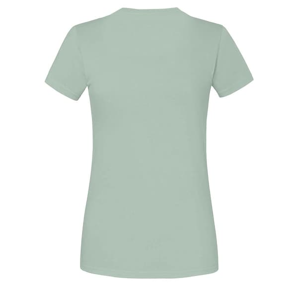 Fruit of the Loom Ikonisk ringspundet bomulds-T-shirt til kvinder/damer