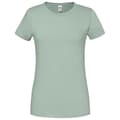 Miniatyrbillede 1 af 2: Fruit of the Loom Ikonisk ringspundet bomulds-T-shirt til kvinder/damer